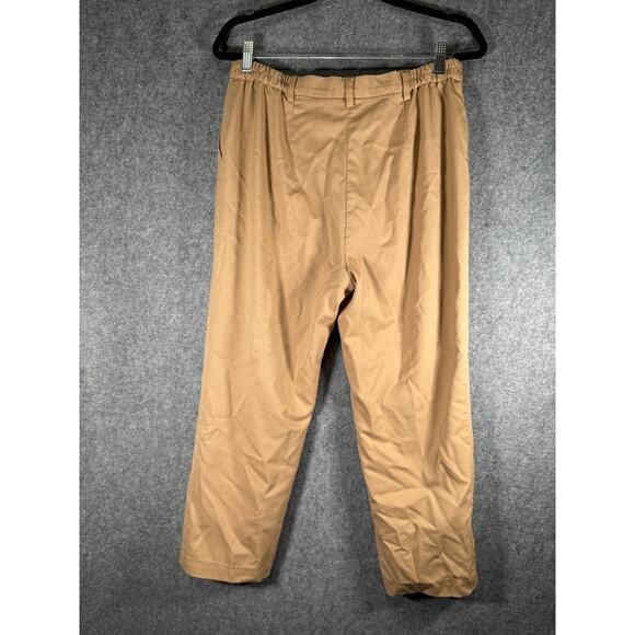 Appleseeds‎ Pants Women 12P Wool Flat Front Stretch Tapered Leg Career Mature - Picture 6 of 7